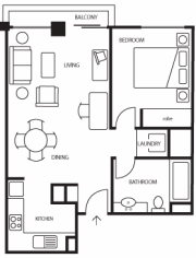 One Bedroom Executive Apartment